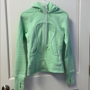 Lululemon Mint Green Scuba Hoodie Size 6